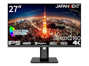 【海外品 4K 160Hz モニター】高解像度・高リフレッシュレート｜中古 Amazon.co.jp: JAPANNEXT 27インチ モニター 4K UHD 3840x2160
